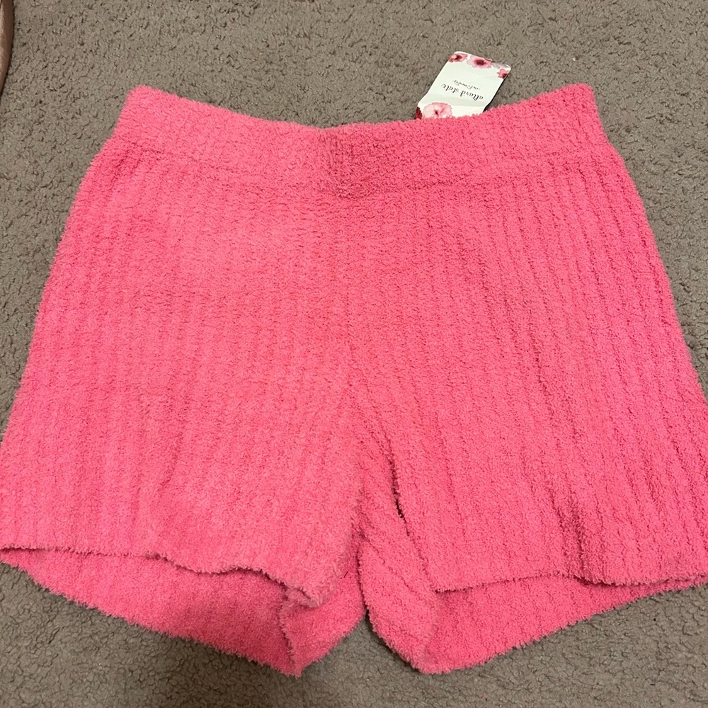 Altar’d State Hot Pink Shorts